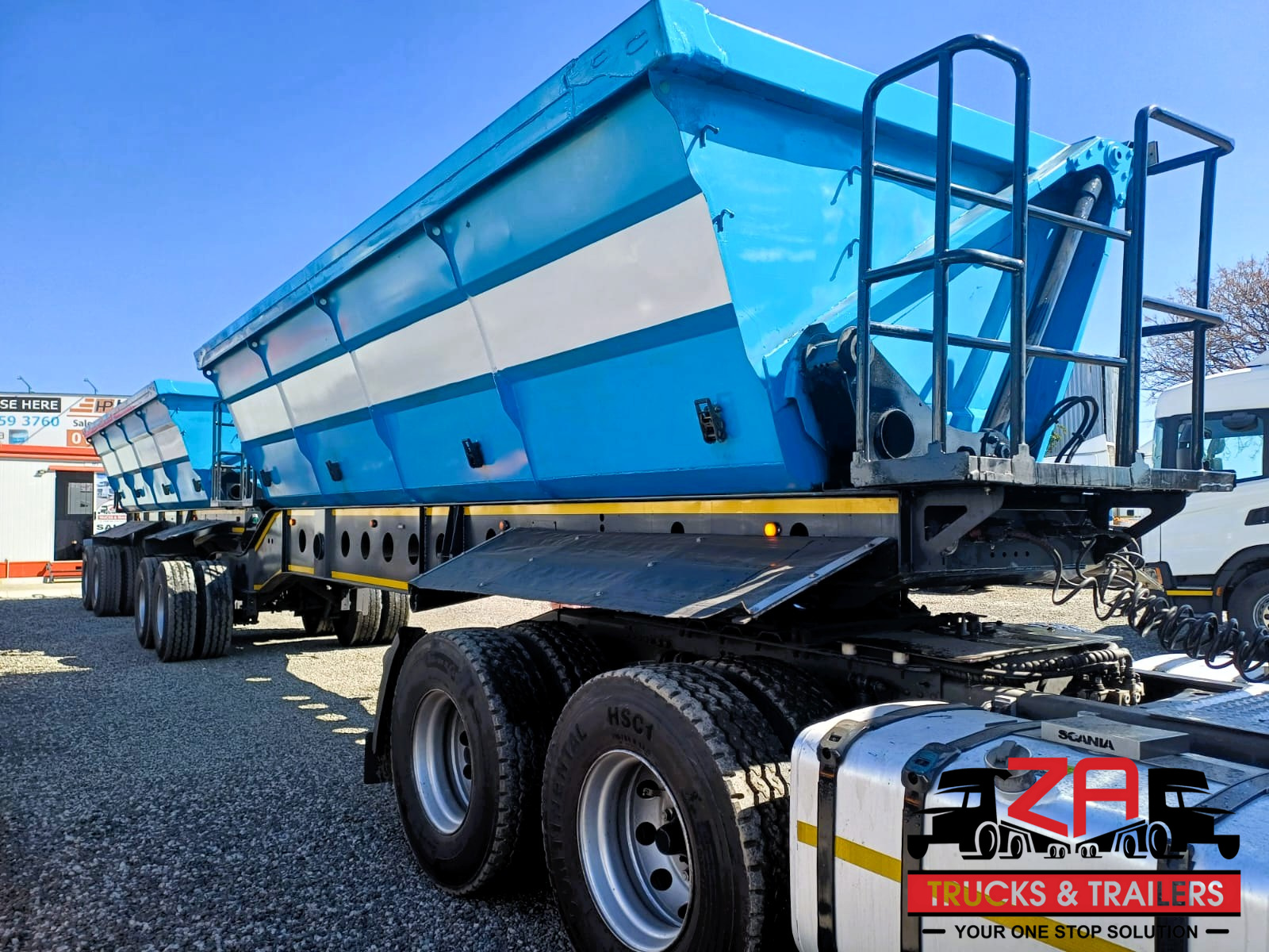2018 AFRIT 40 CUBE SIDE TIPPER TRAILER #53189
